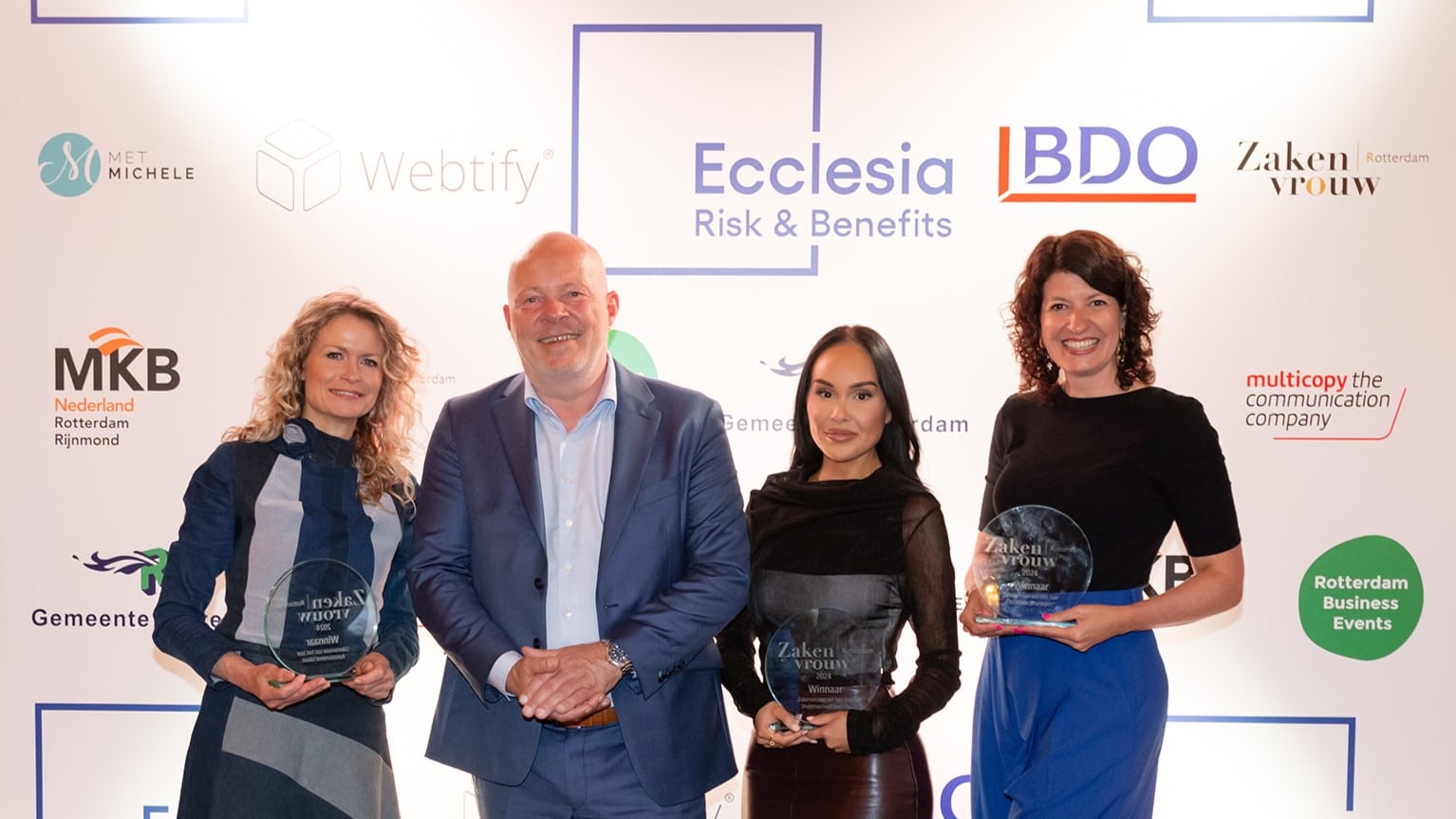 Winnaressen Rotterdamse Zakenvrouw van het Jaar 2024 Awards!